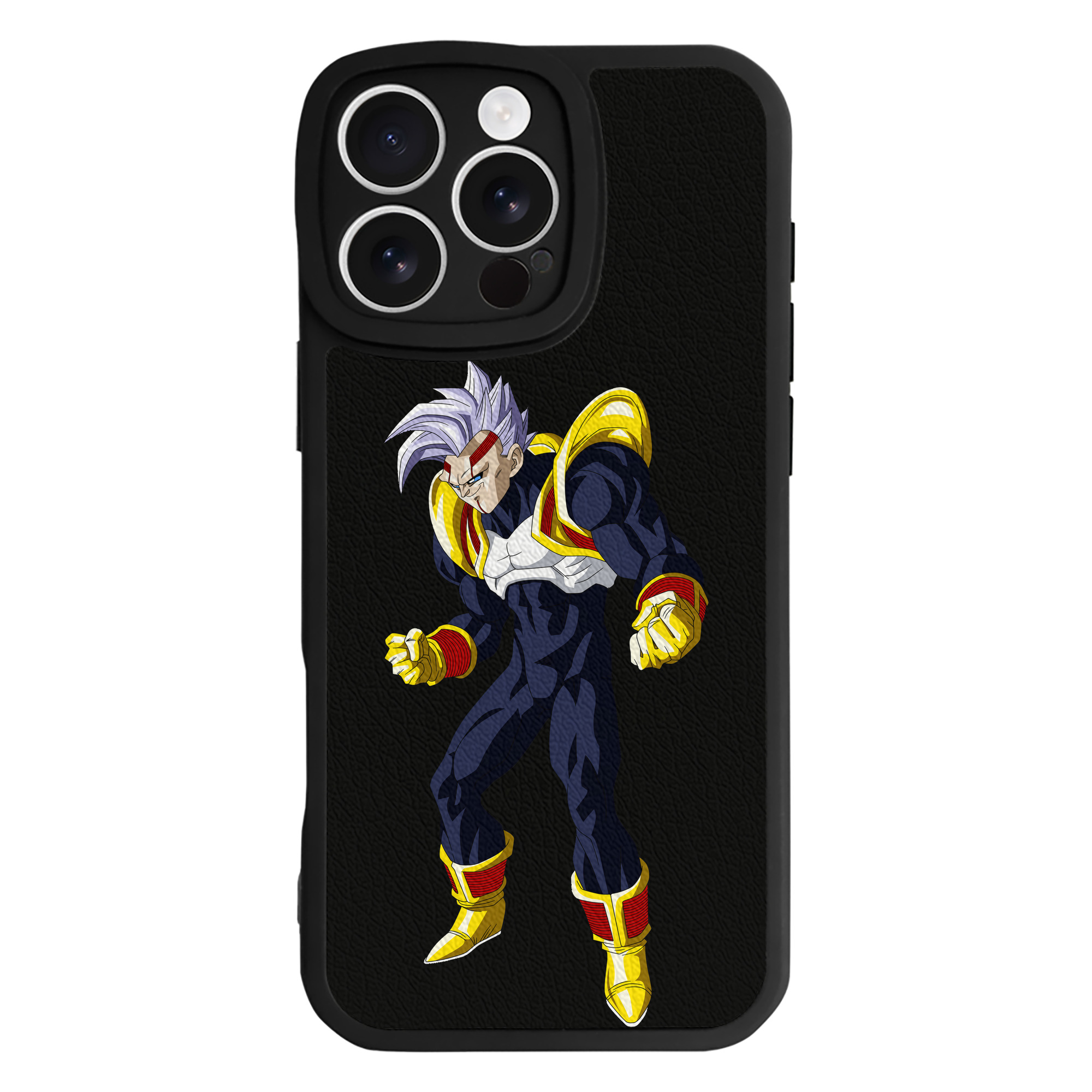 （画像用） ドラゴンボール DRAGON BALL 【iPhone 16シリーズ対応】シリコンスマホケース（レザー調） 材質：シリコン